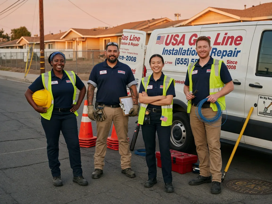 Gas Line Installation company in Cottonwood, CA